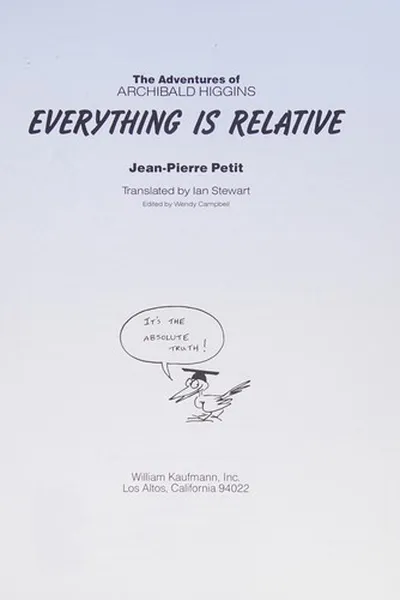 Capa de Everything is relative