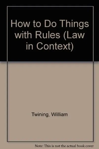 Cover of How to Do Things with Rules