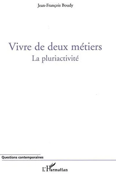 Capa de Vivre de deux métiers