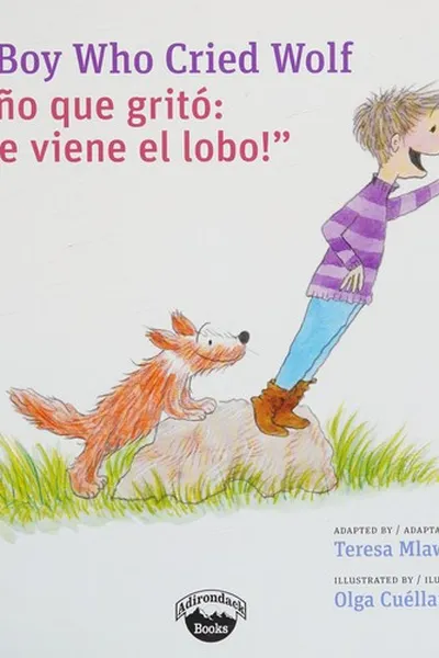 Capa de The boy who cried wolf =