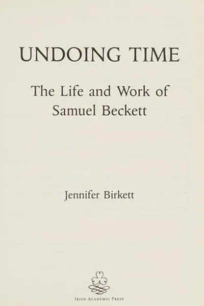 Capa de Undoing time