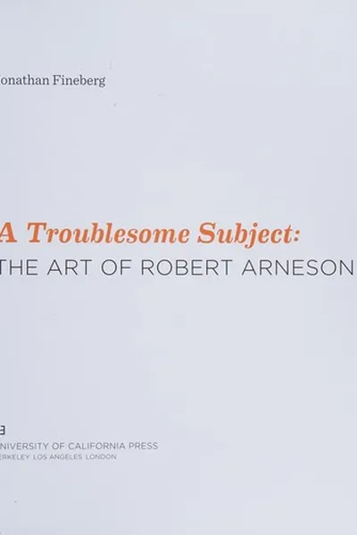 Capa de A troublesome subject
