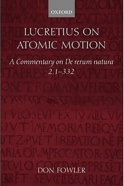 Capa de Lucretius on atomic motion