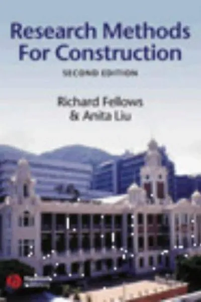 Capa de Research methods for construction