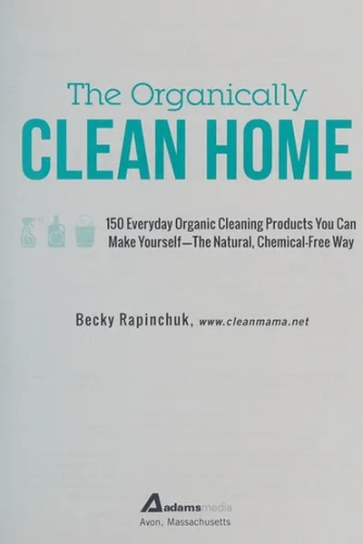 Capa de The organically clean home