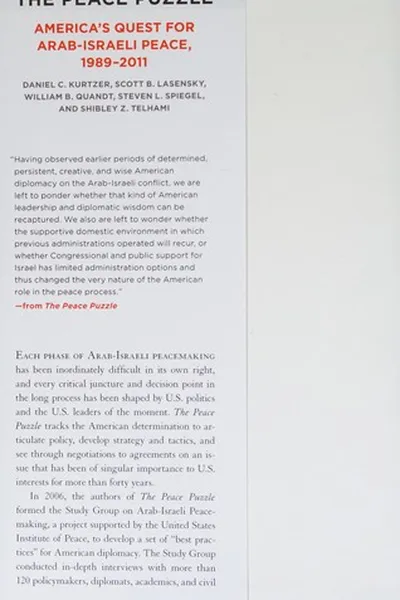 Capa de The peace puzzle