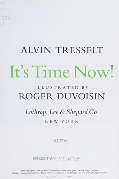 Cover of It's time now!