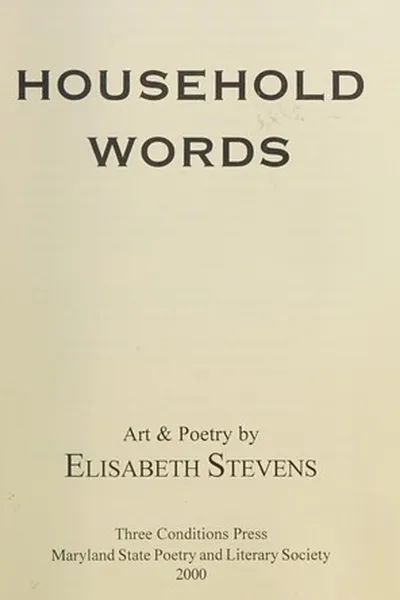 Capa de Household words