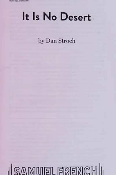 Capa de It is no desert