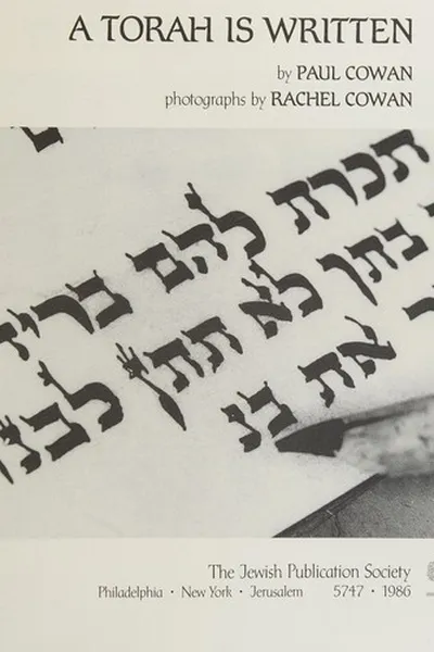 Capa de A Torah is written