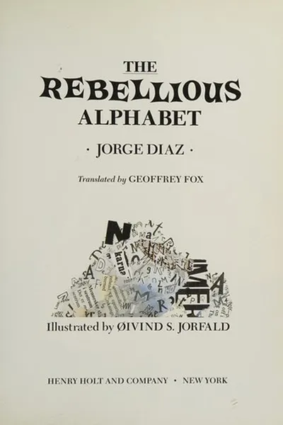 Capa de The rebellious alphabet