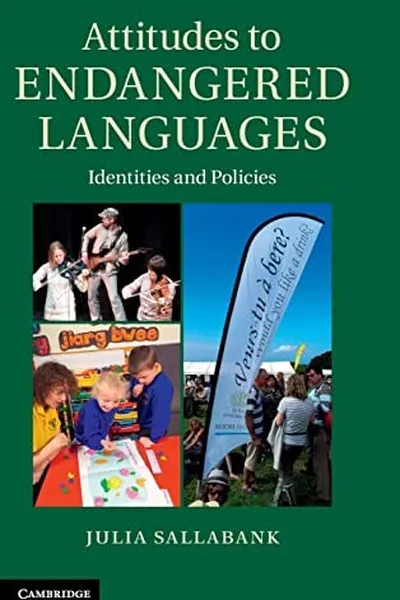 Capa de Attitudes to Endangered Languages