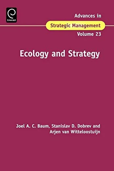 Capa de Ecology and strategy
