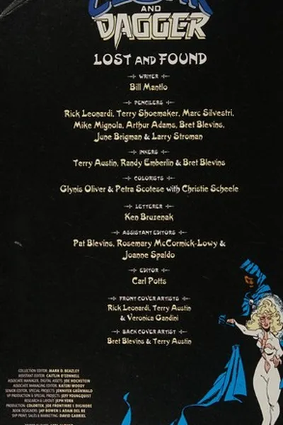 Capa de Cloak and Dagger