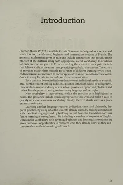 Capa de Complete French grammar