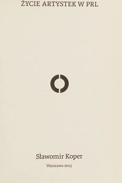 Capa de Życie artystek w PRL