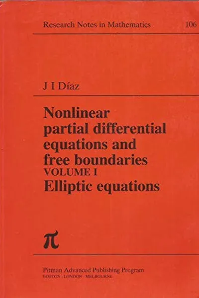Capa de Nonlinearpartial differential equations and free boundaries