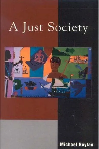Capa de A Just Society