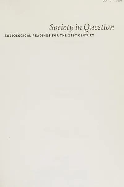 Capa de Society in question