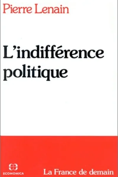 Capa de L' indifférence politique