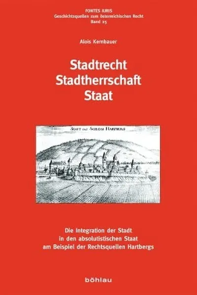 Capa de Stadtrecht - Stadtherrschaft - Staat