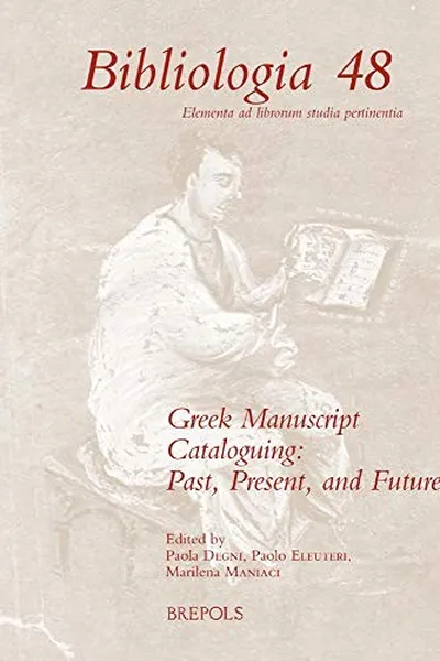 Capa de Greek manuscript cataloguing