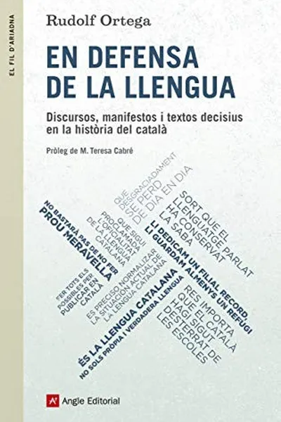 Capa de En defensa de la llengua