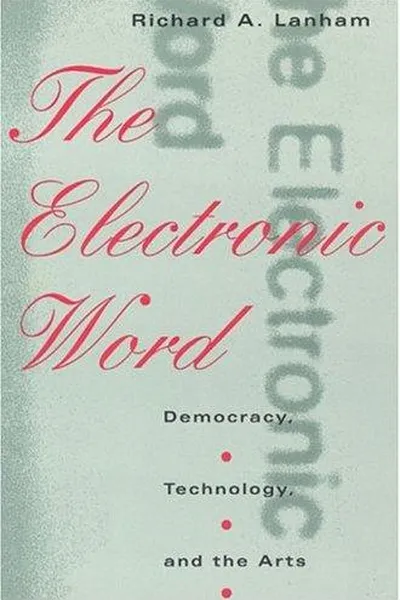 Cover of The electronic word
