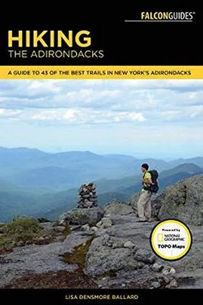 Capa de Hiking the Adirondacks