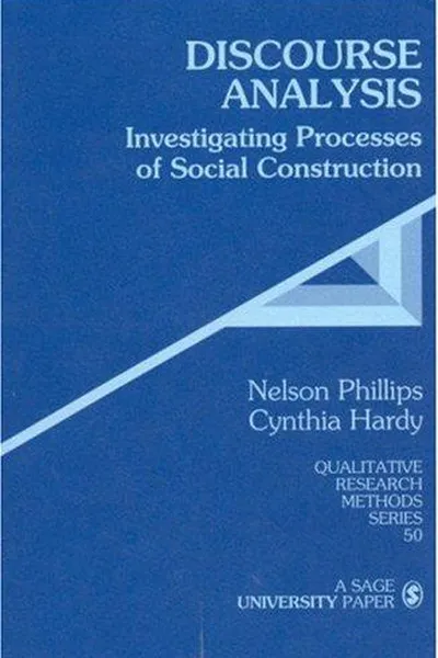 Capa de Discourse analysis