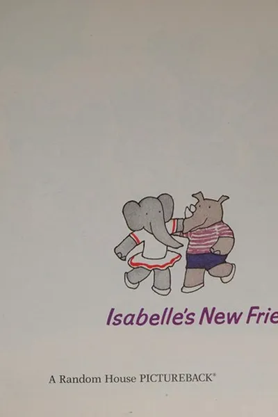 Capa de Isabelle's new friend