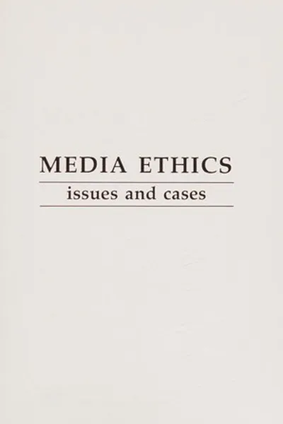 Capa de Media ethics