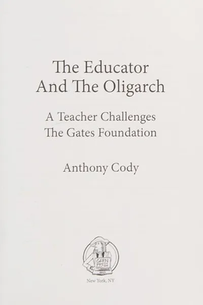 Capa de The educator and the oligarch