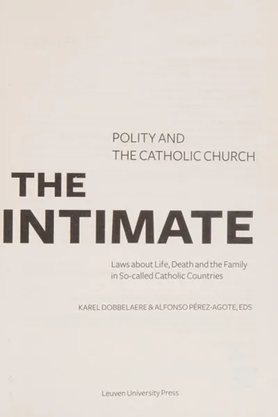 Cover of Intimate