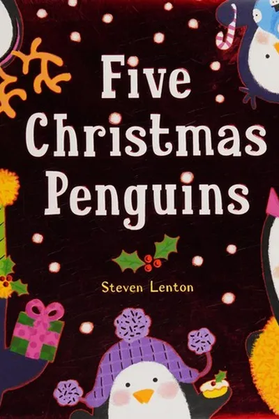 Capa de Five Christmas penguins