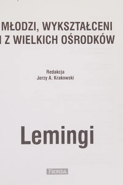 Capa de Lemingi (Polish Edition)