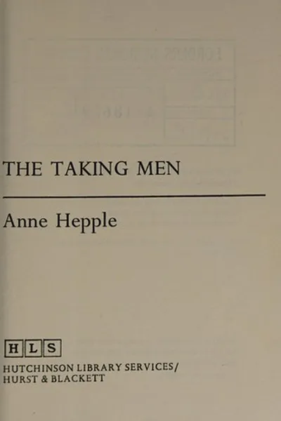 Capa de The Taking Men