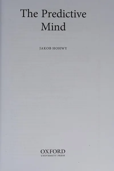 Cover of Predictive Mind
