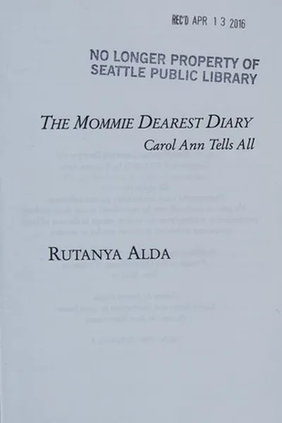 Capa de The Mommie dearest diary