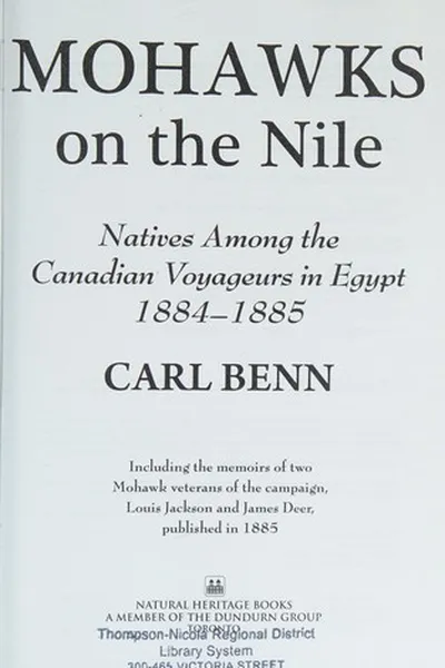 Capa de Mohawks on the Nile