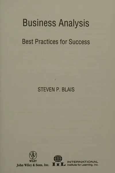 Capa de Business analysis