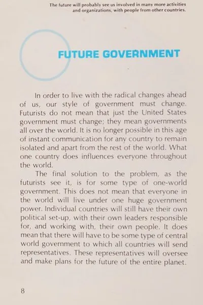 Capa de Future government