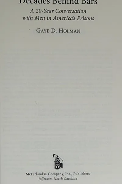 Capa de Decades behind bars