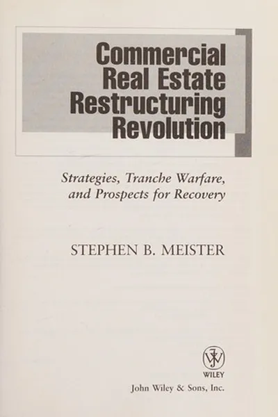 Capa de Commercial real estate restructuring revolution