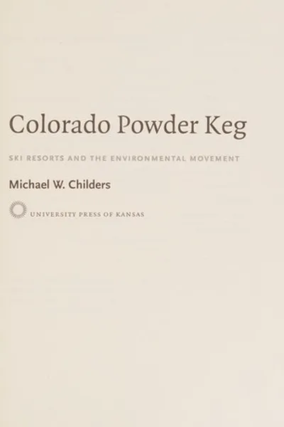 Capa de Colorado powder keg