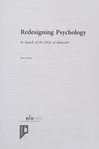 Capa de Redesigning psychology