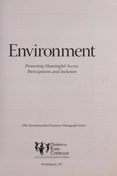 Capa de Environment