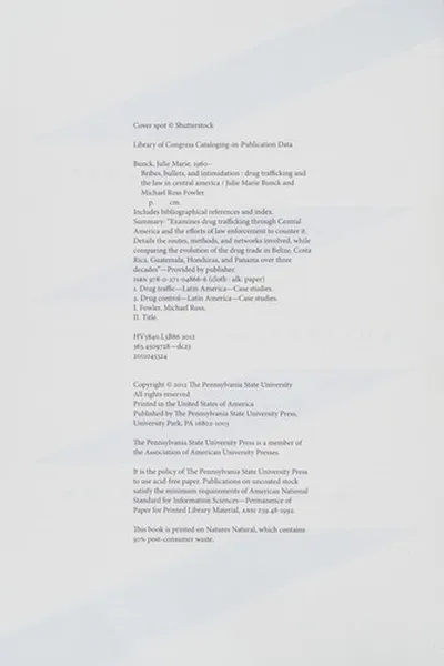 Capa de Bribes, bullets, and intimidation