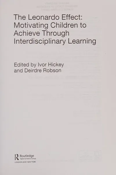 Capa de The Leonardo effect