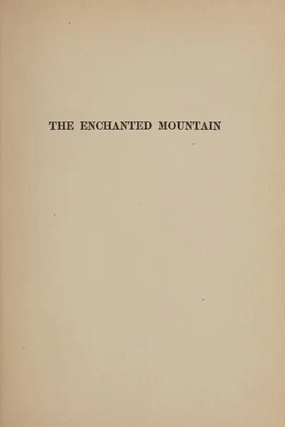 Capa de The enchanted mountain